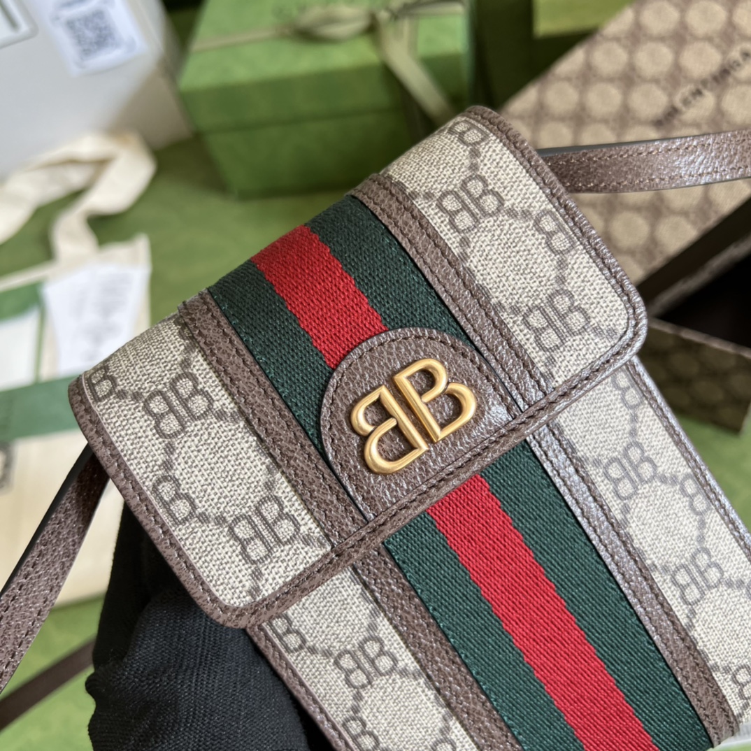 G*ucci Bag Top Quality 11.7*17.8*3.6CM