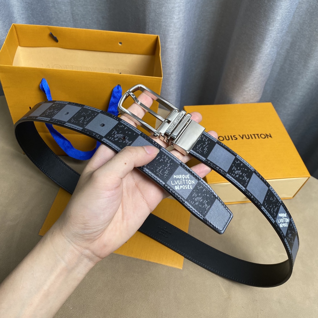 L*ouis V*uitton Belts Top Quality 35MM