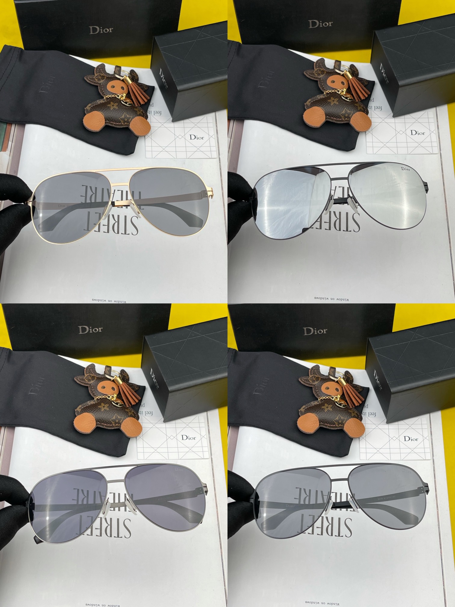 D*ior Glasses Top