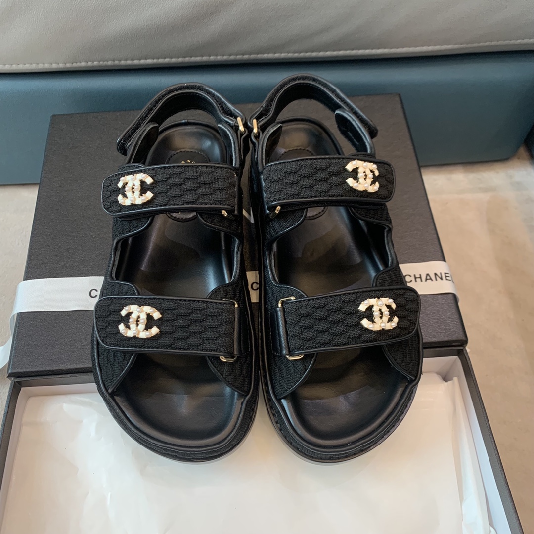 Women C*hanel Top Sandals