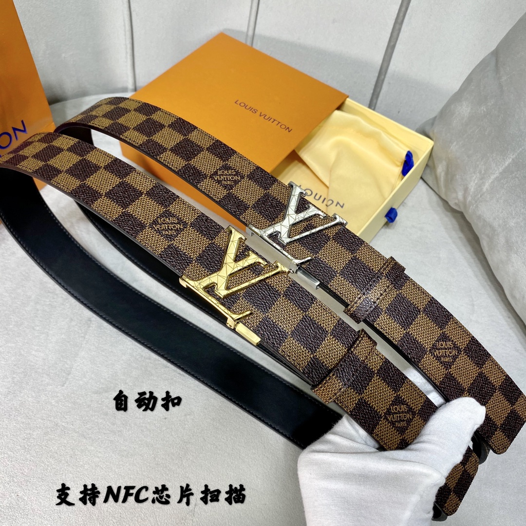 L*ouis V*uitton Belts Top Quality 40MM