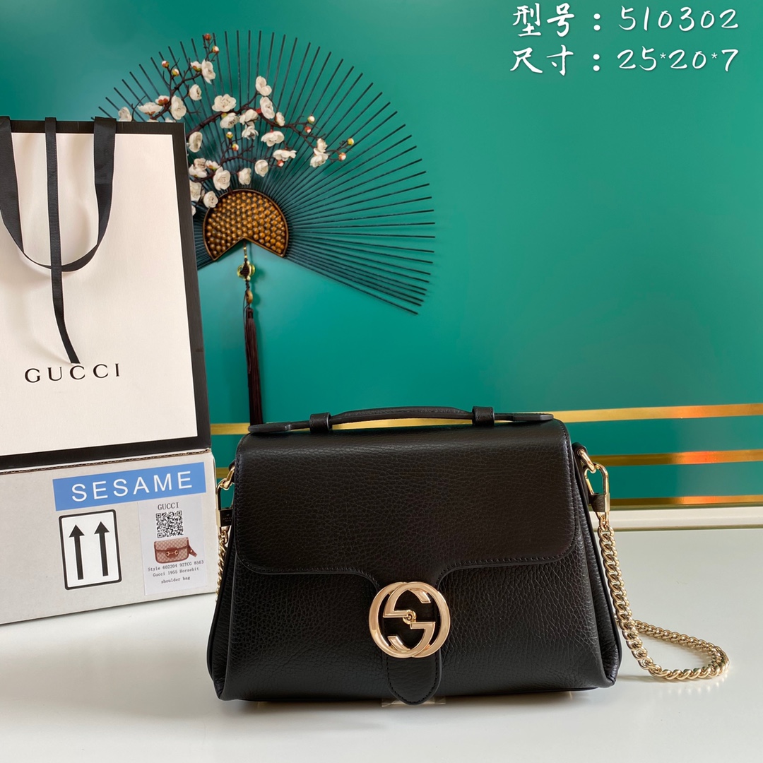 G*ucci Bag Top Quality 25*20*7cm