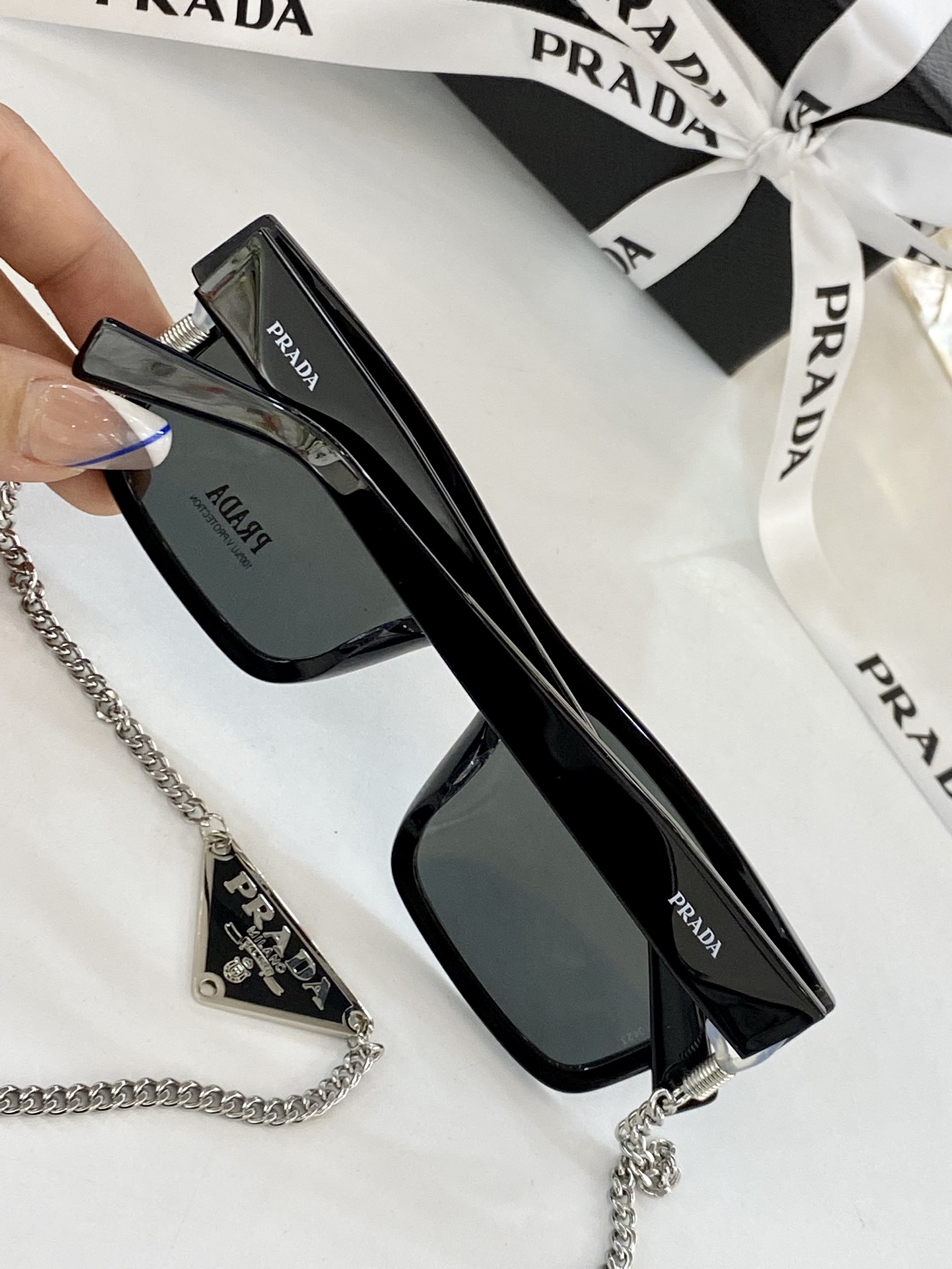 P*rada Glasses Top