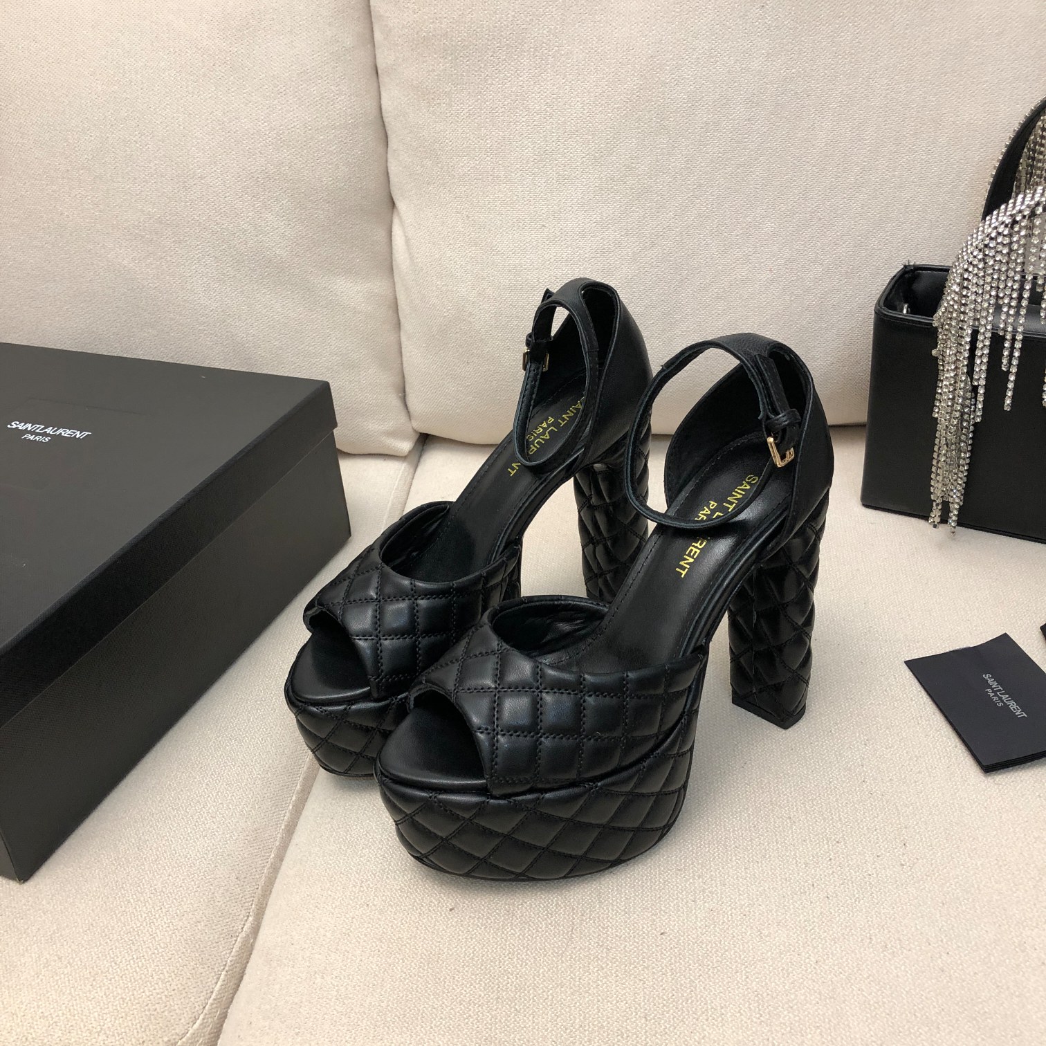 Women Y*SL Top Quality High Heels