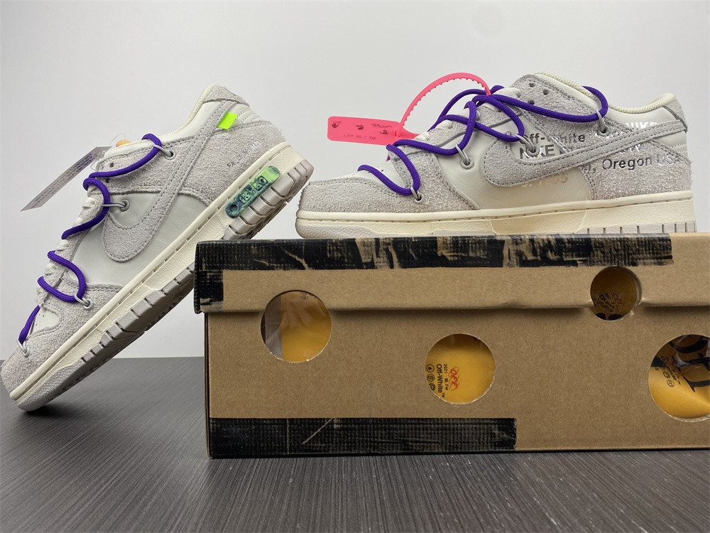 from O*ff-W*hite x Nike Dunk Low