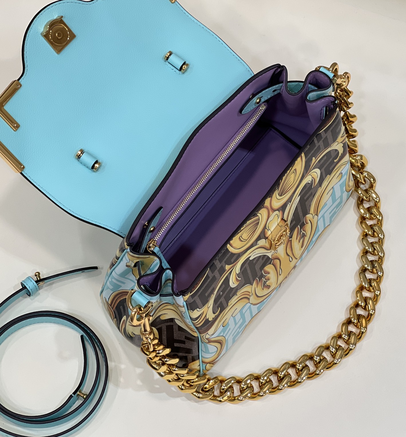 F*endi Bag Top Quality 25*15*22CM