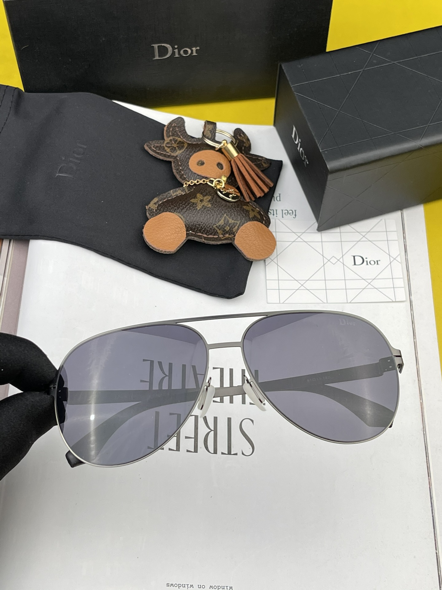 D*ior Glasses Top