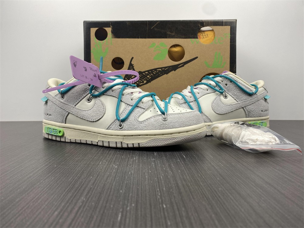 from O*ff-W*hite x Nike Dunk Low