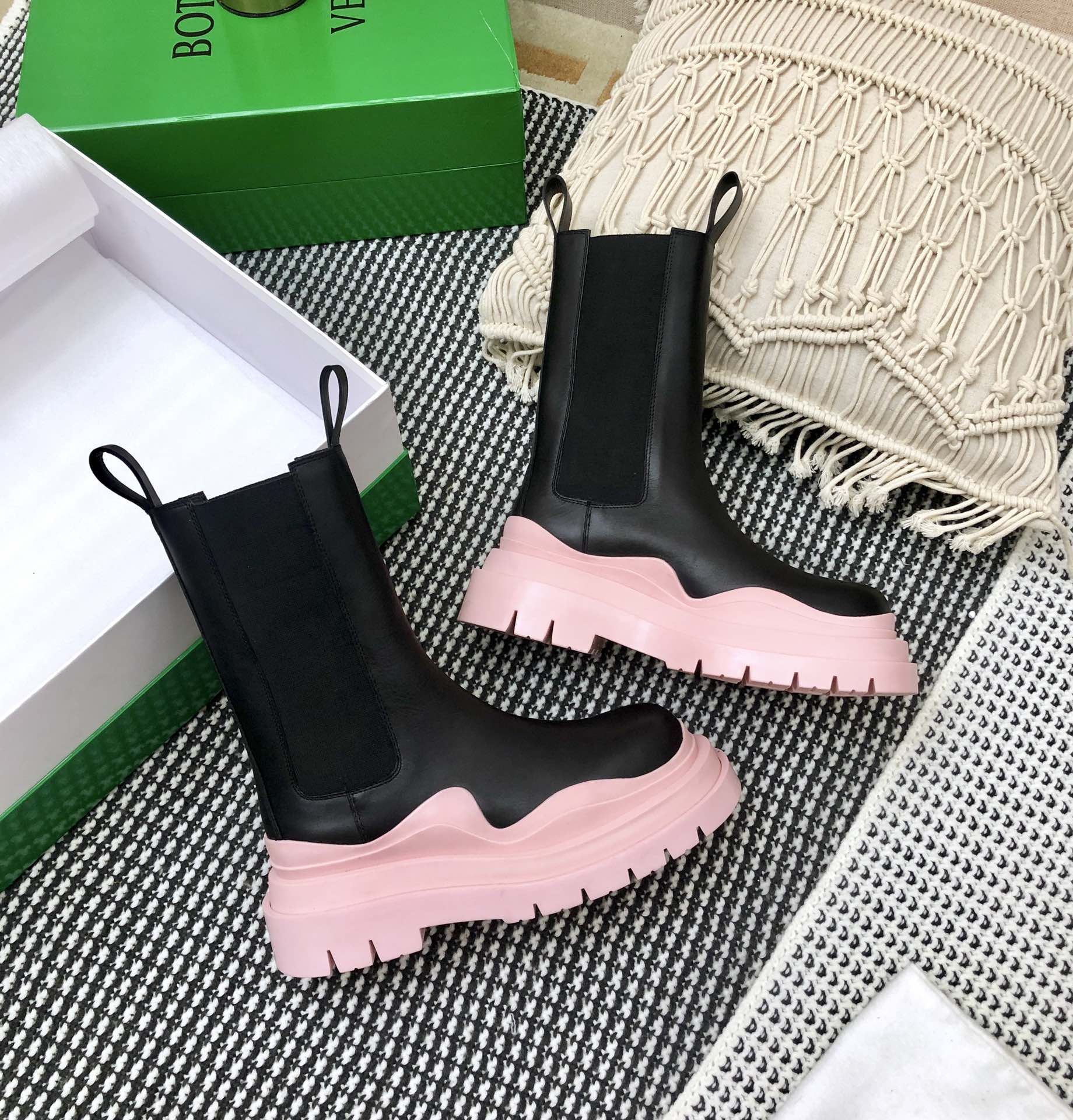 Men Women B*ottega V*eneta Top Sneakers