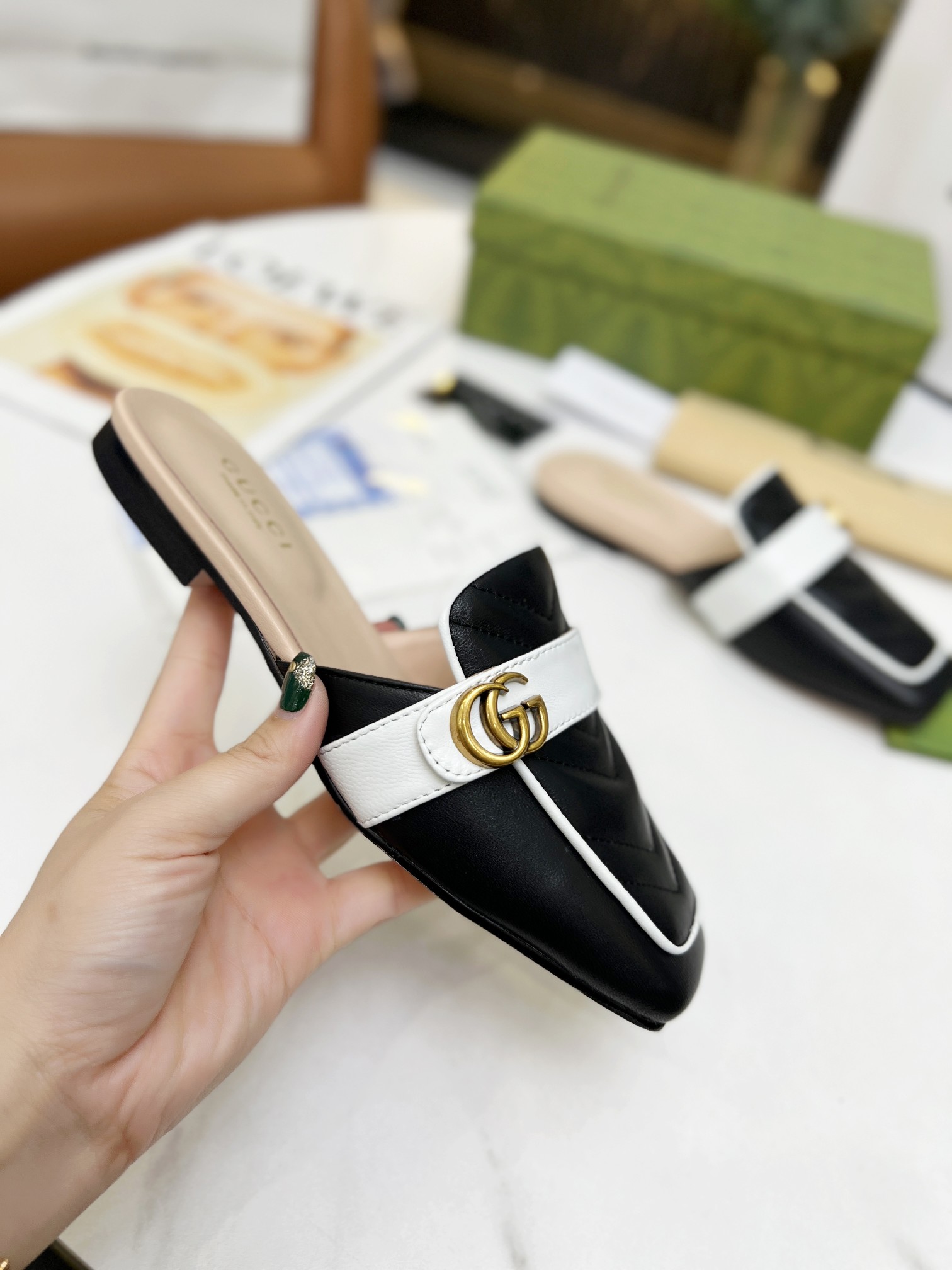 Women G*ucci Top Sandals