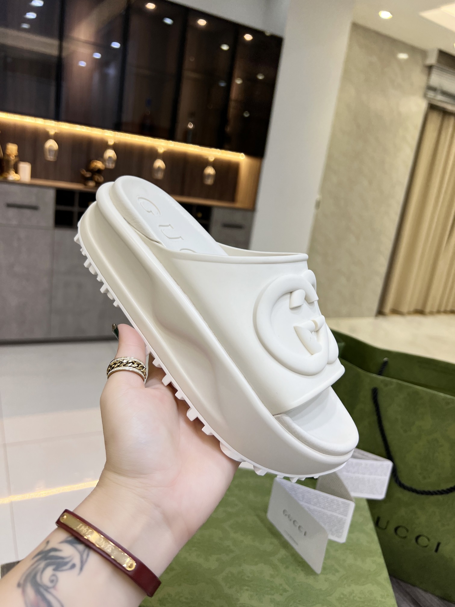 Men Women G*ucci Top Sandals