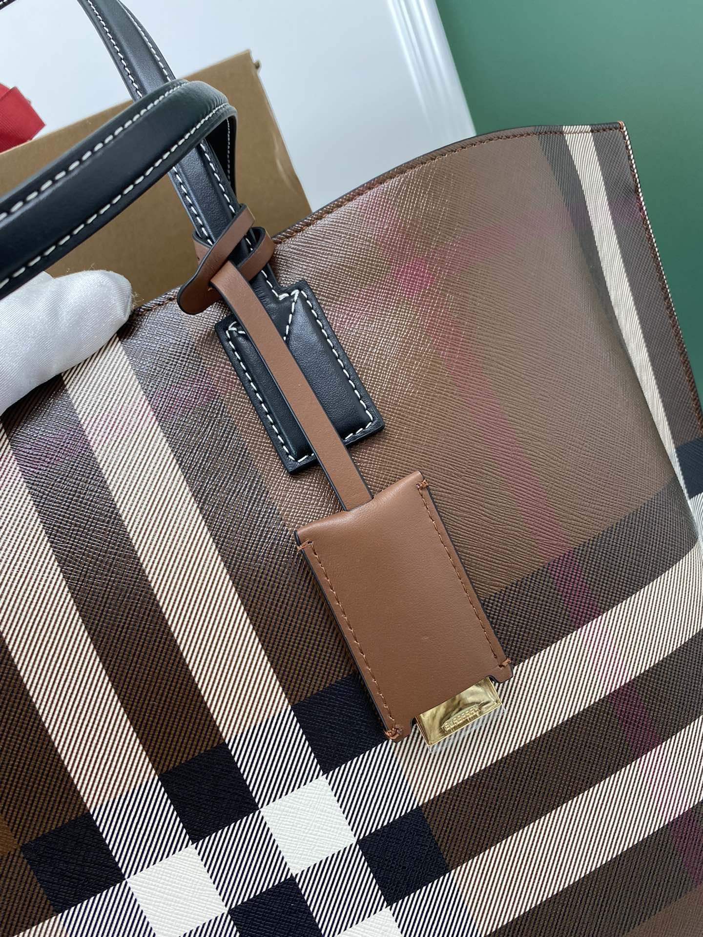 B*urberry Bag Top Quality 34*14*28CM