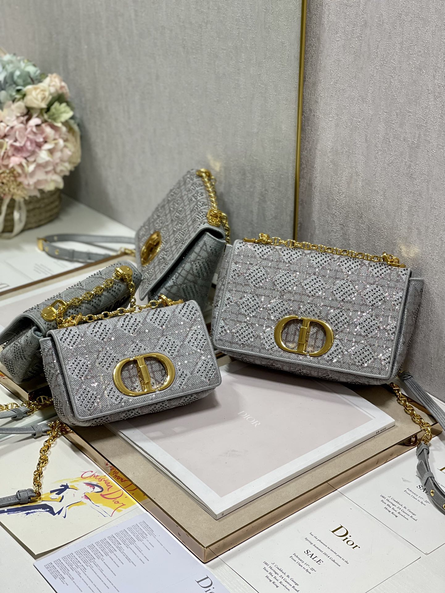 D*ior Top Bag 25CM