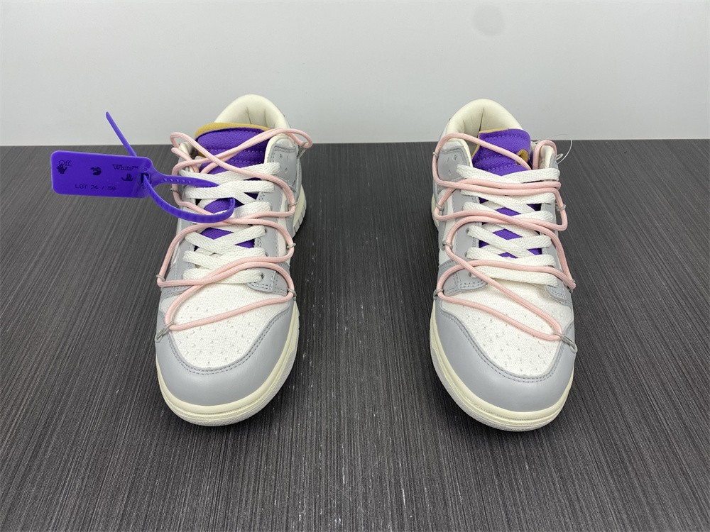from O*ff-W*hite x Nike Dunk Low