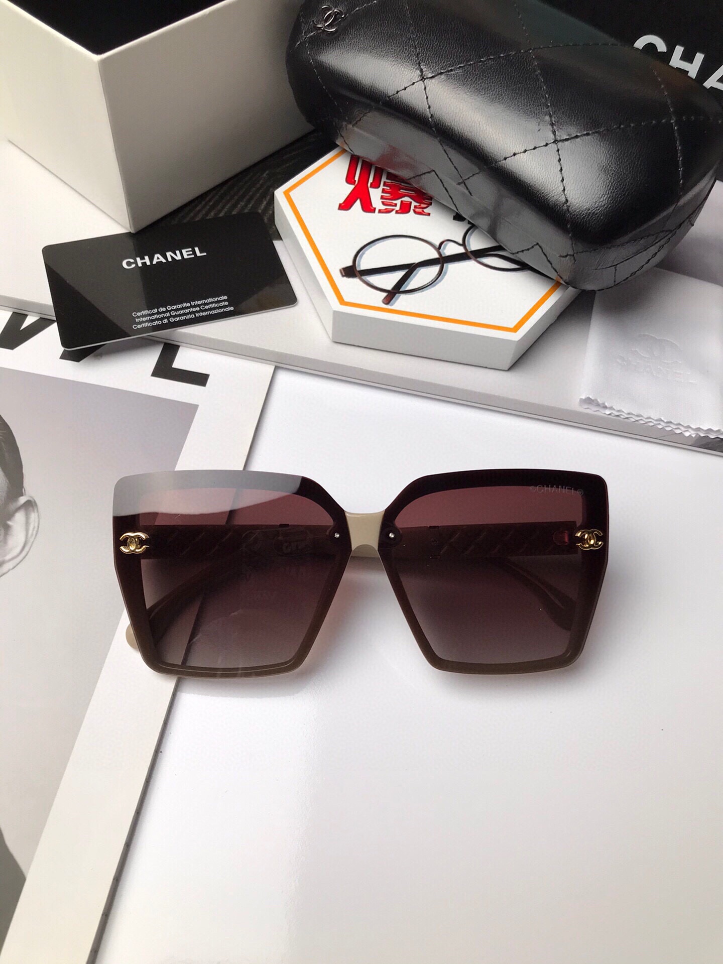 C*hanel Glasses Top