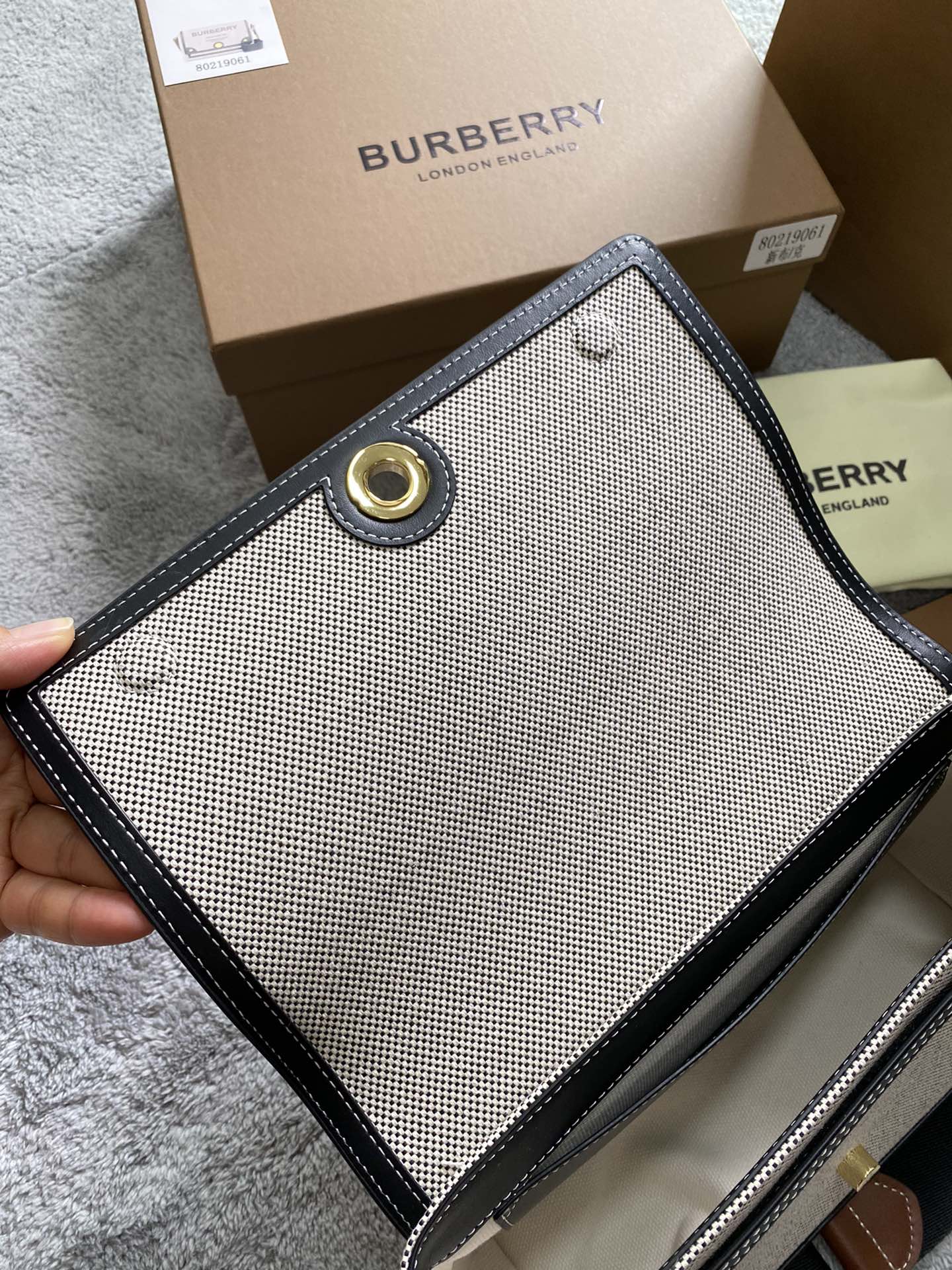 B*urberry Bag Top Quality 25*8.5*18CM