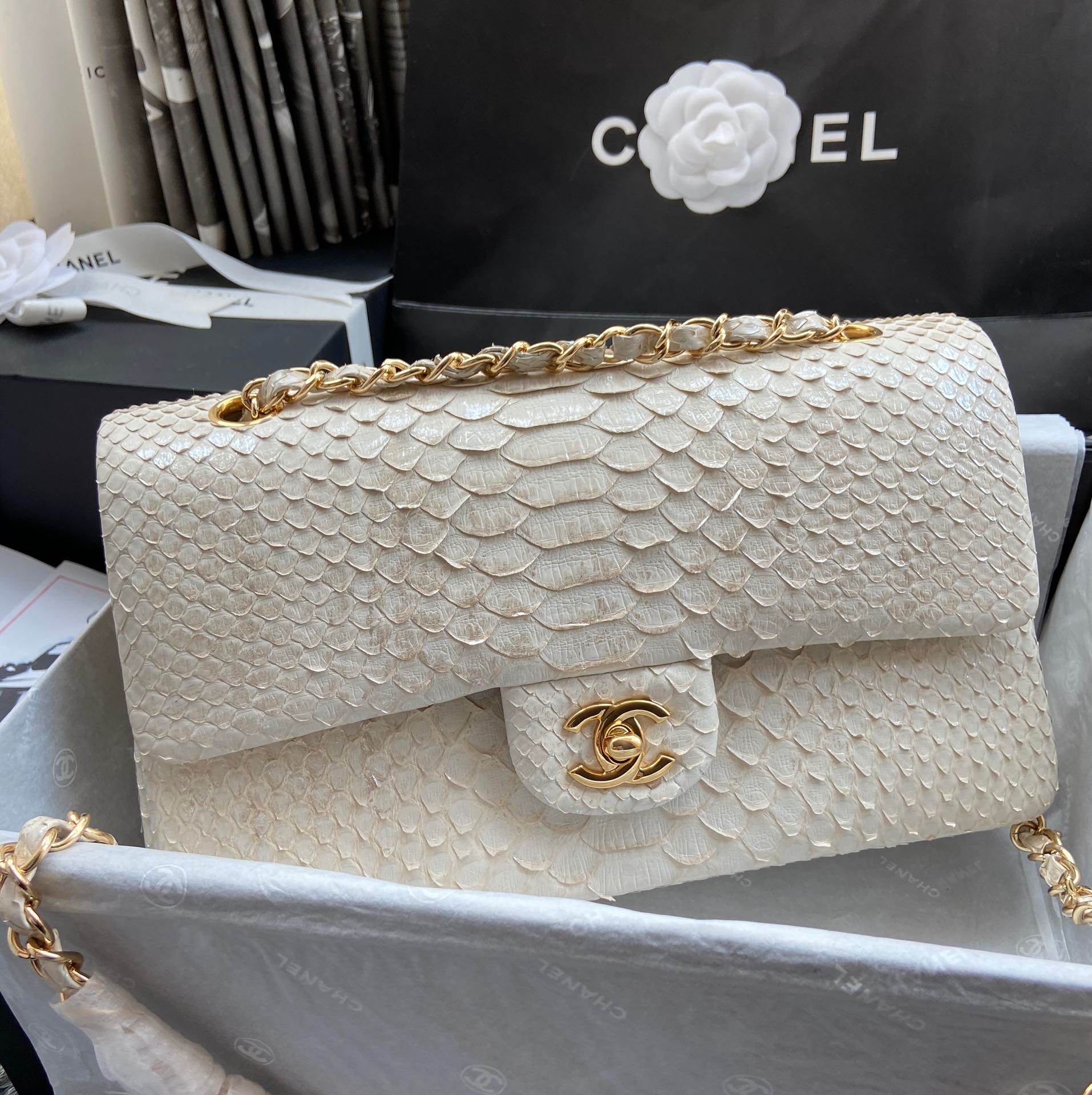 C*hanel Top Bag 25.5*7*16CM