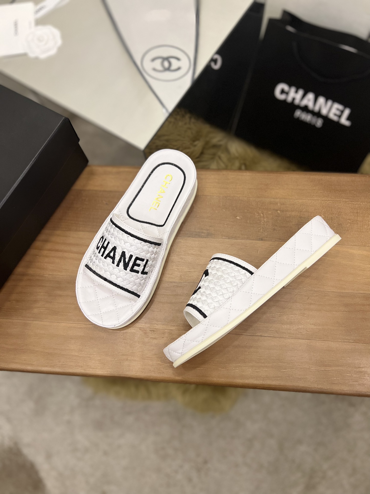 Women C*hanel Top Sandals