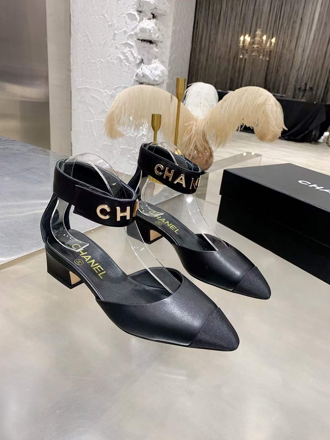 Women C*hanel Top Sandals