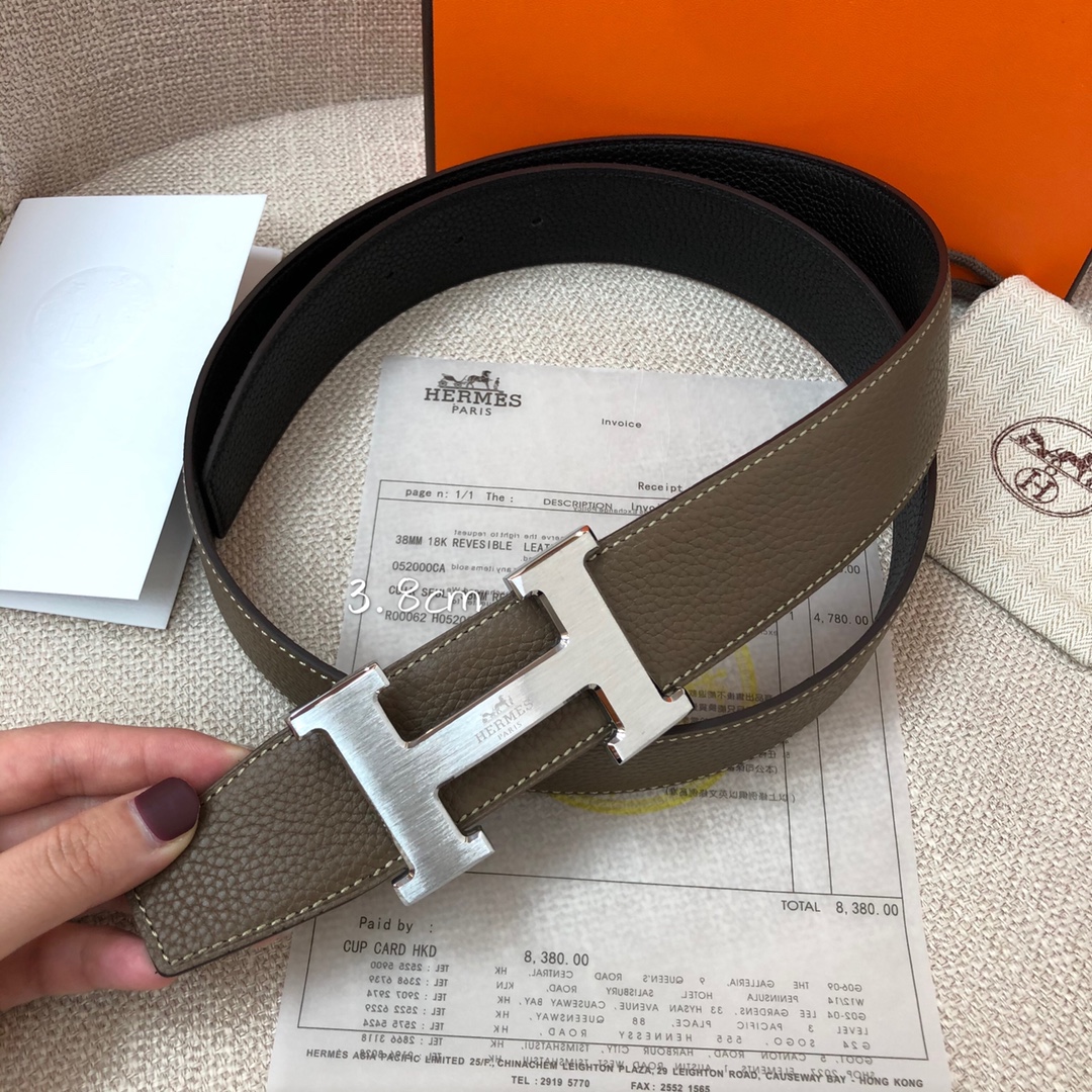 H*ermes Belts Top Quality 38mm