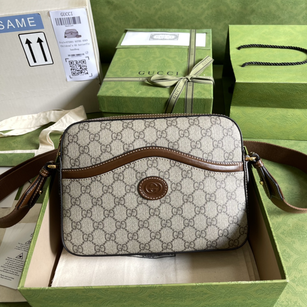 G*ucci Bag Top Quality 25.5*20*6cm
