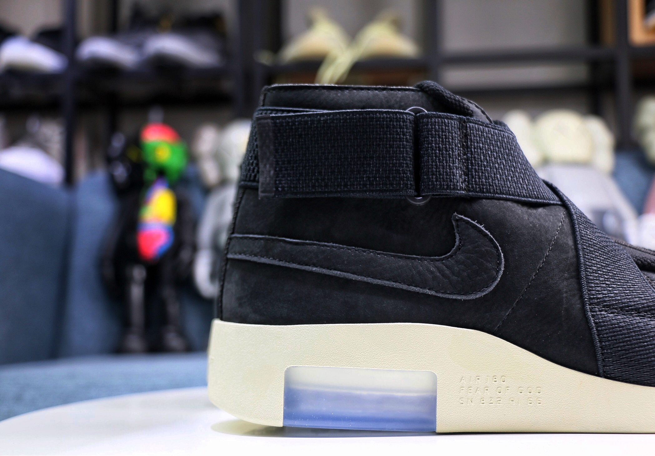 from Air Fear of God 180 “ Black ”