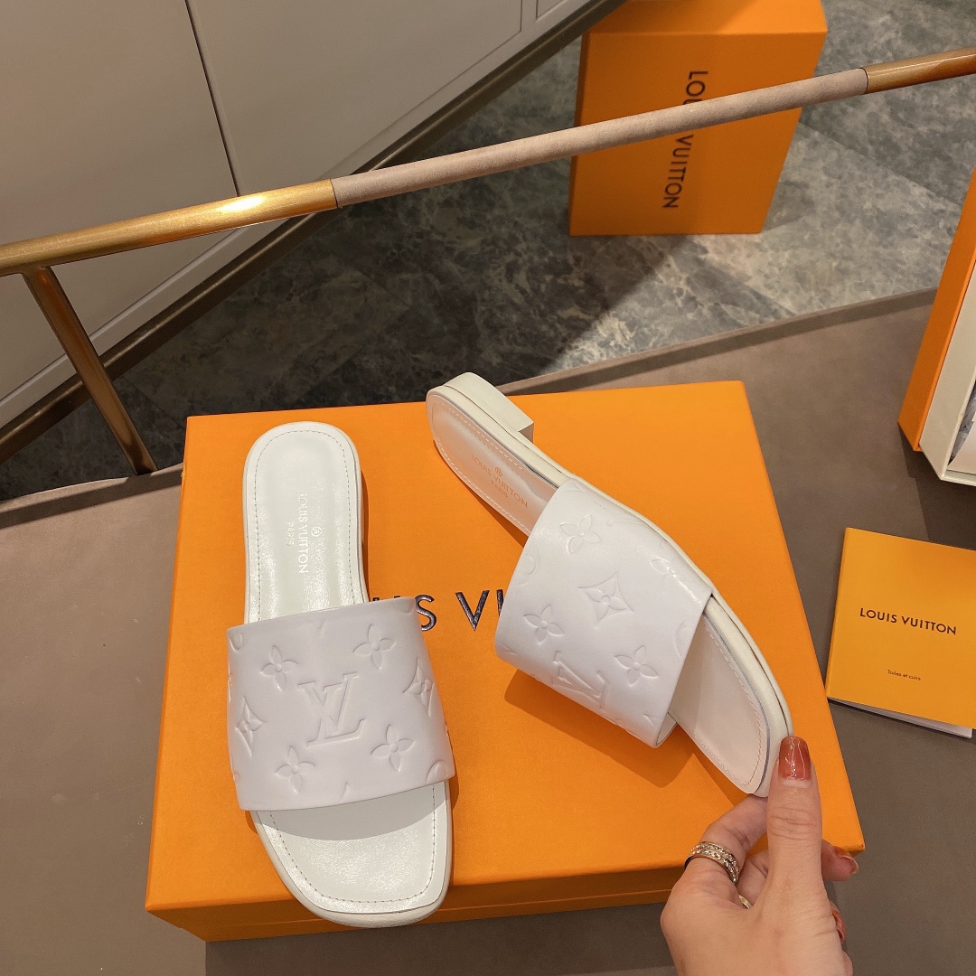 Women L*ouis V*uitton Top Sandals