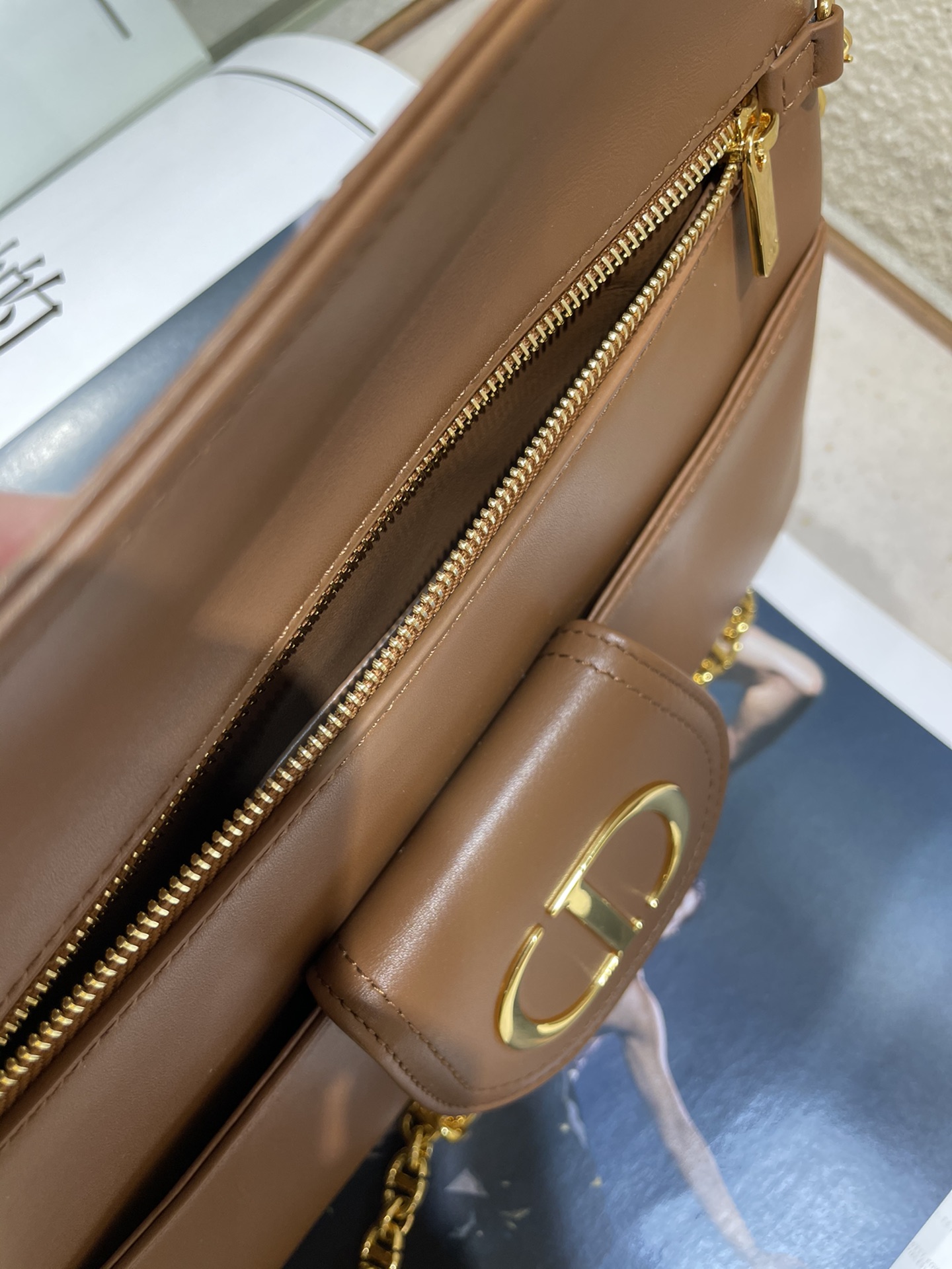 D*ior Top Bag