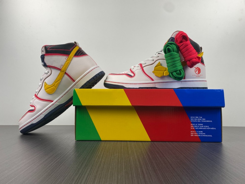 from Gundam x Nike SB Dunk High DH7717-100