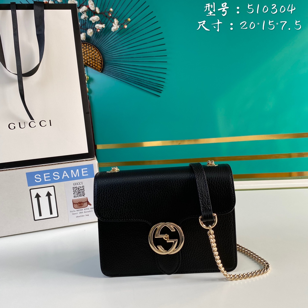 G*ucci Bag Top Quality 20*15*7.5cm
