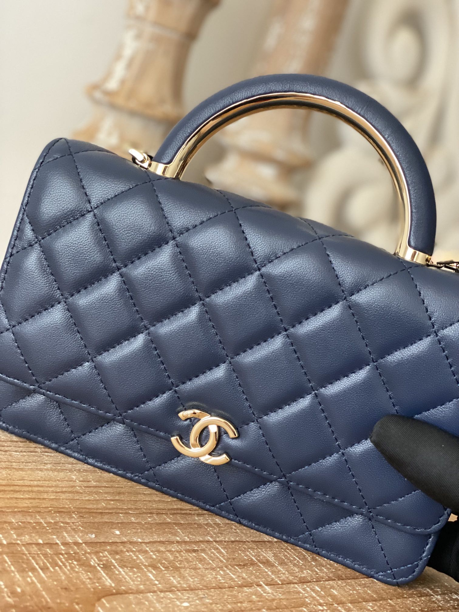 C*hanel Top Bag 19CM