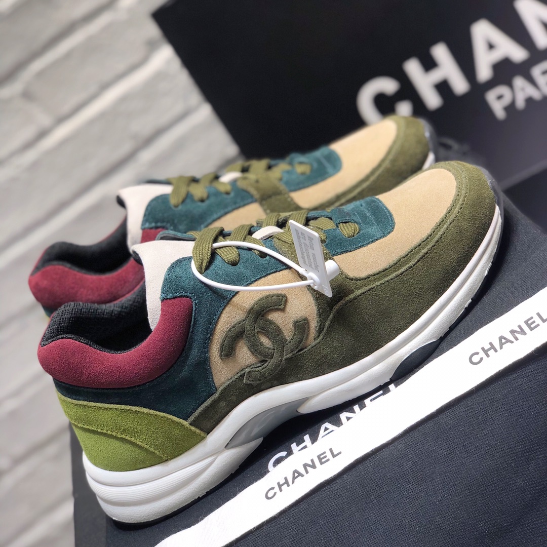 Men Women C*hanel Top Sneaker