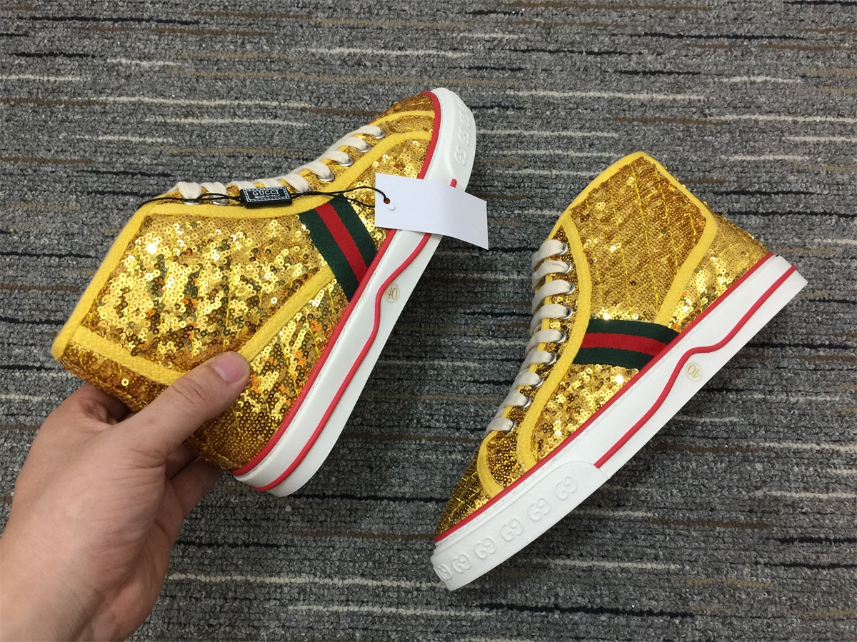 Men G*ucci Top Sneakers