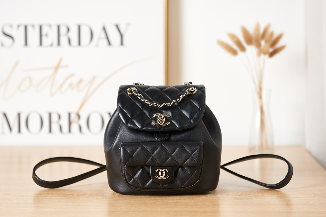 C*hanel Top Bag 18*18*12CM