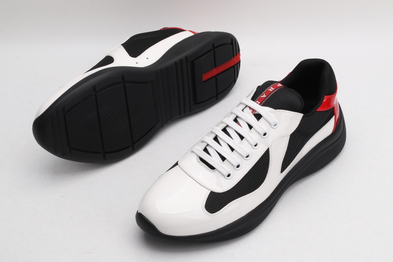 Mens P*rada Top Sneakers