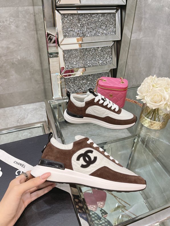 Women C*hanel Top Sneaker