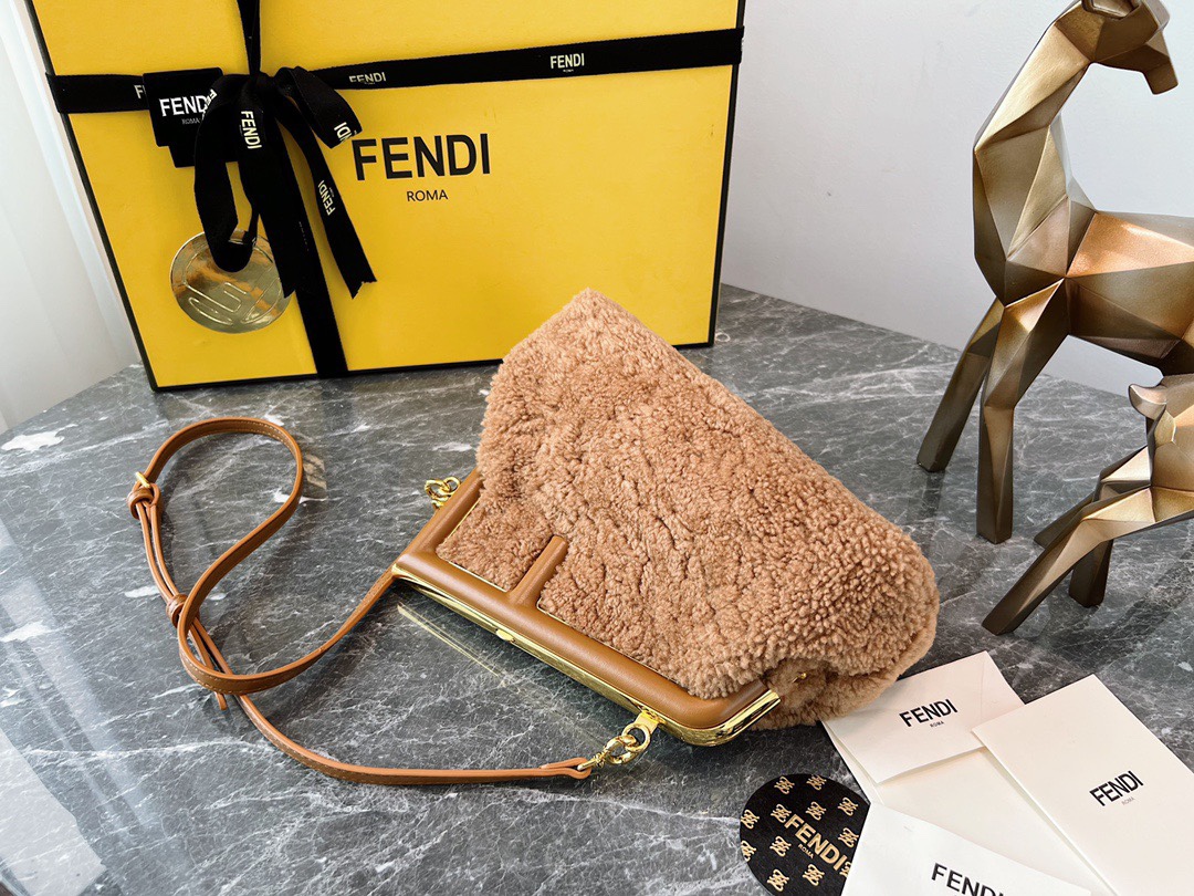 F*endi Bag Top Quality 25*9*18CM
