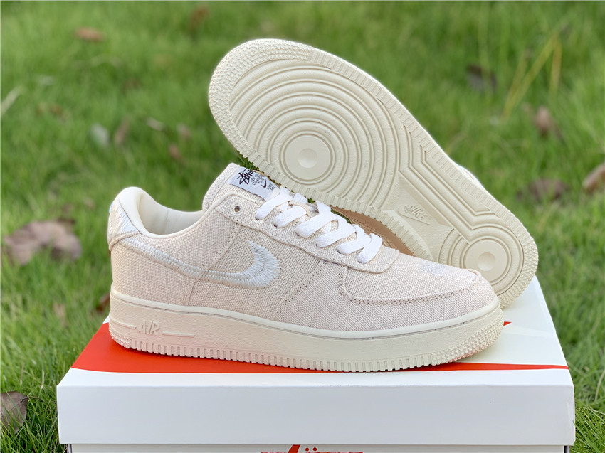 from Stussy x Nike Air Force 1 Low “Fossil Stone”