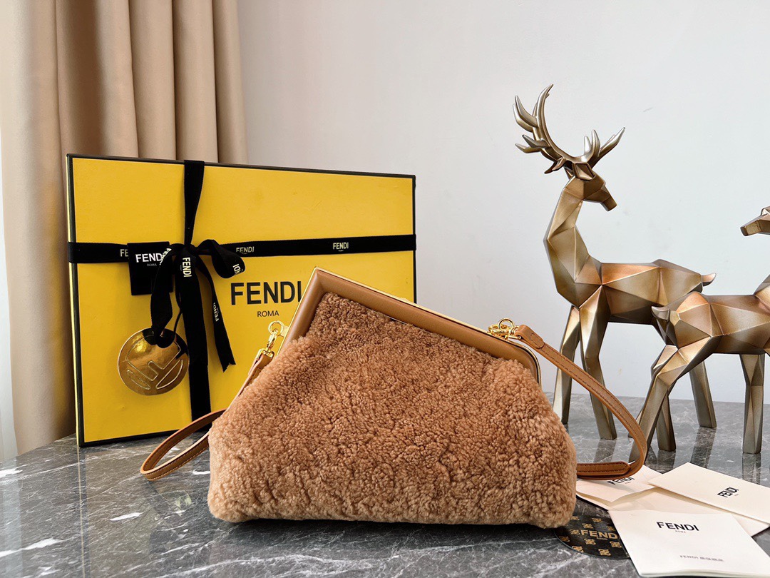 F*endi Bag Top Quality 25*9*18CM