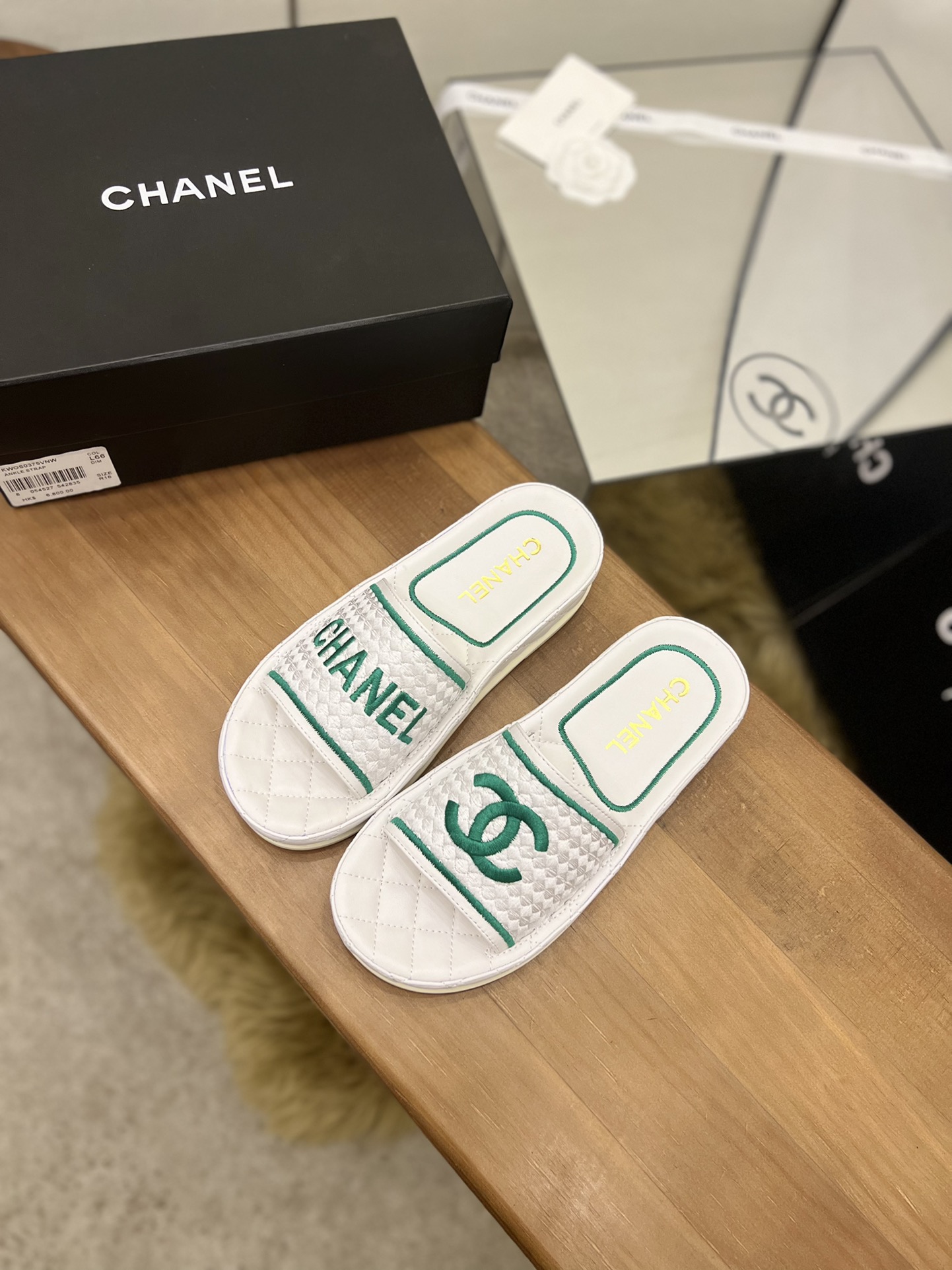 Women C*hanel Top Sandals