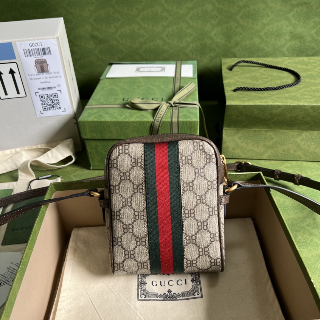 G*ucci Bag Top Quality 10*17.8*5.3CM