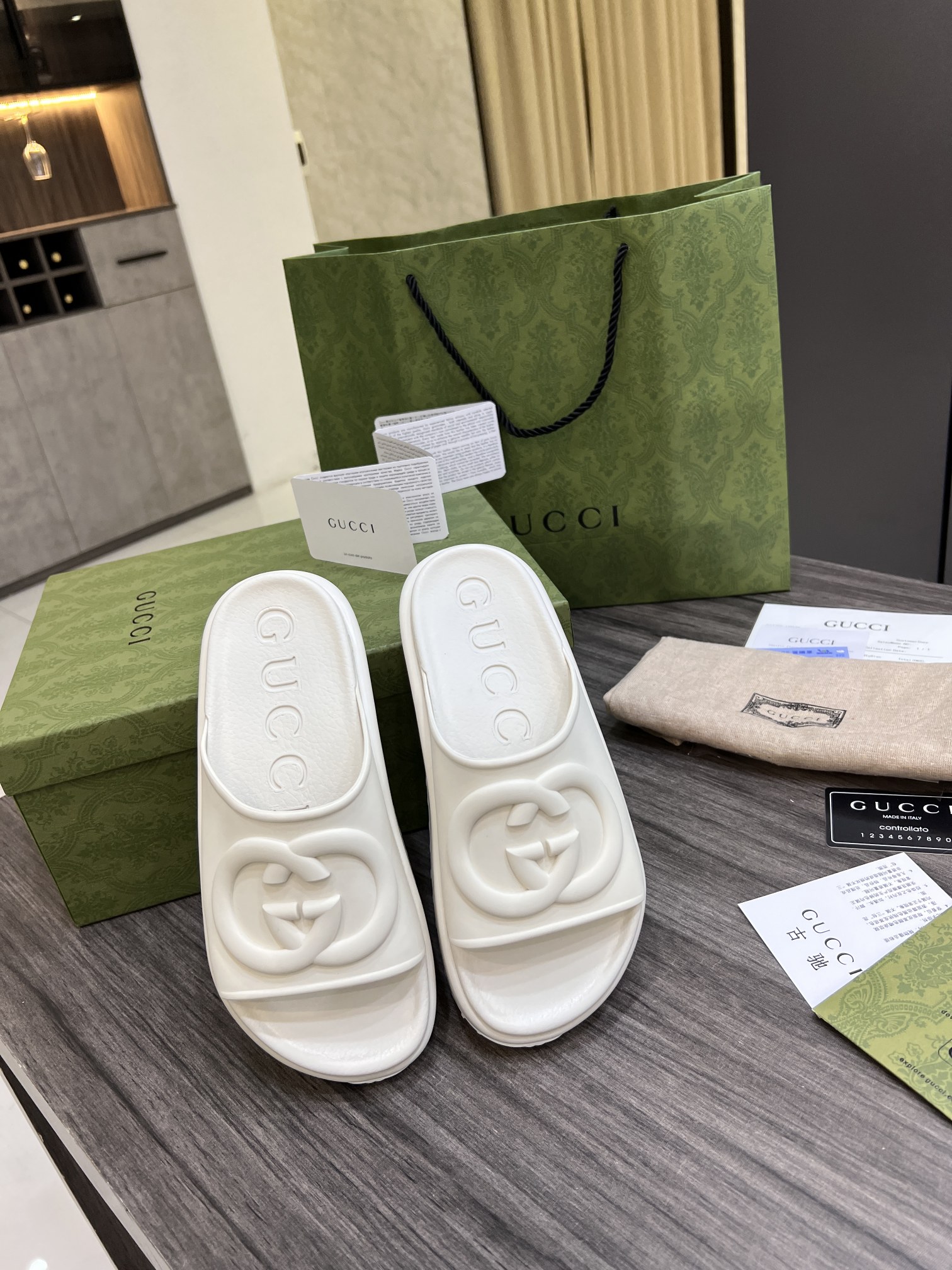 Men Women G*ucci Top Sandals