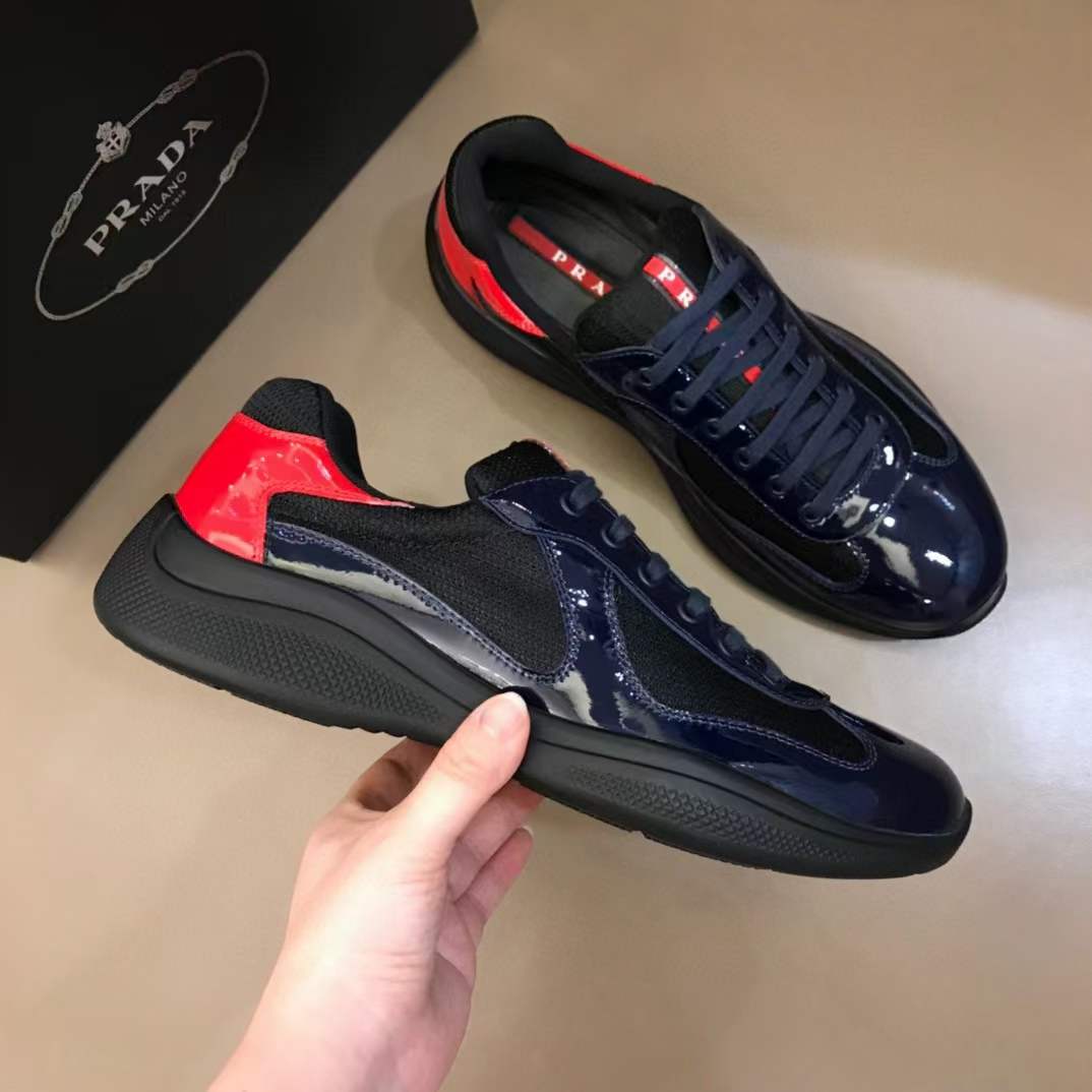 Mens P*rada Top Sneakers
