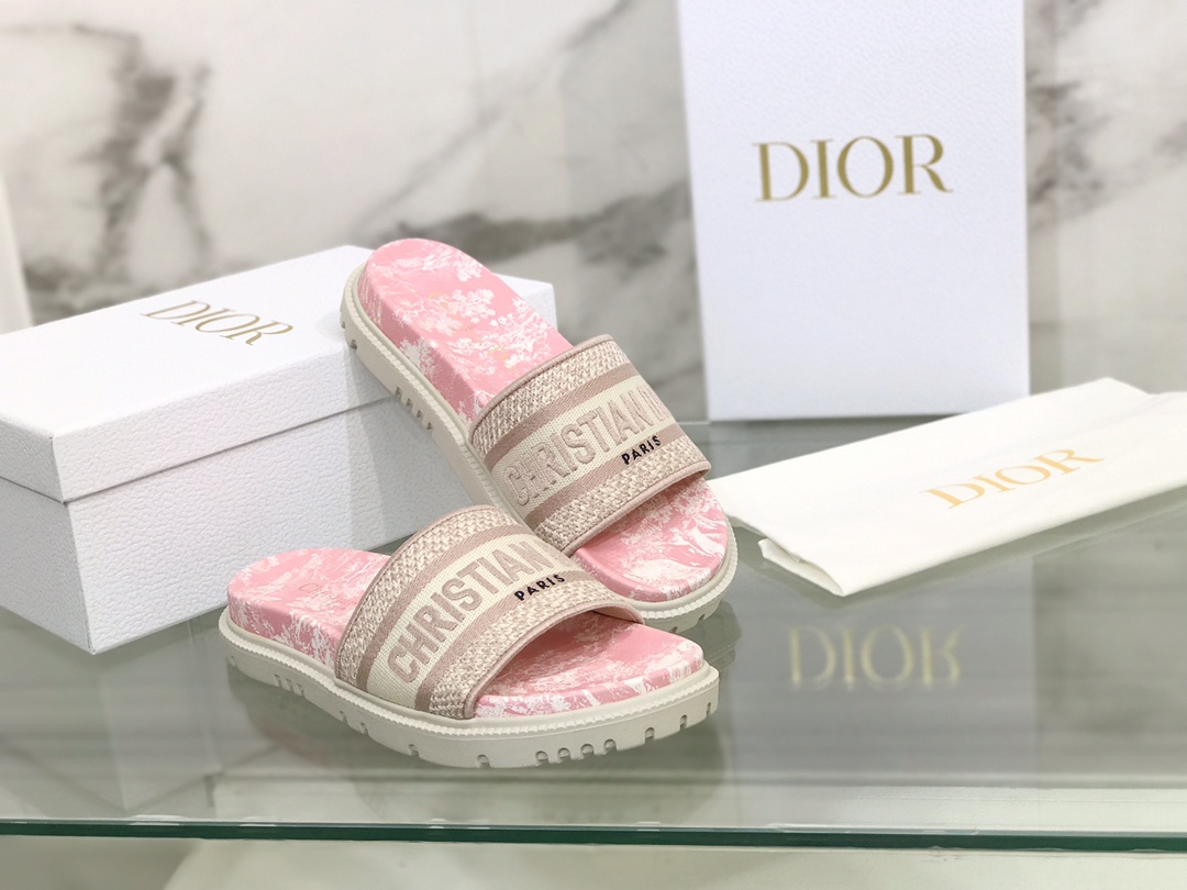 Women D*ior Top Sandals