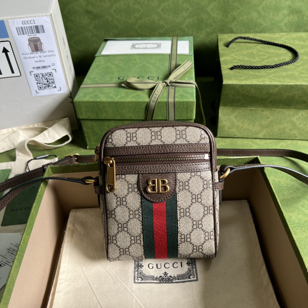 G*ucci Bag Top Quality 10*17.8*5.3CM
