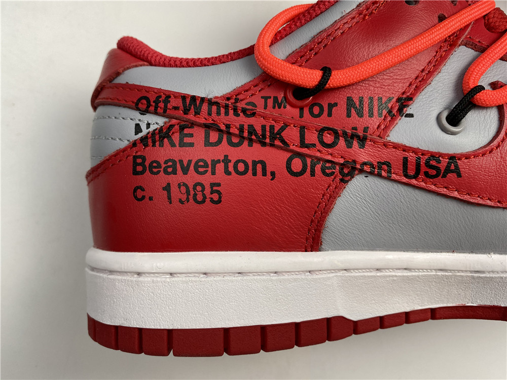 from O*FF-W*HITE x Nike Dunk Low CT0856-600