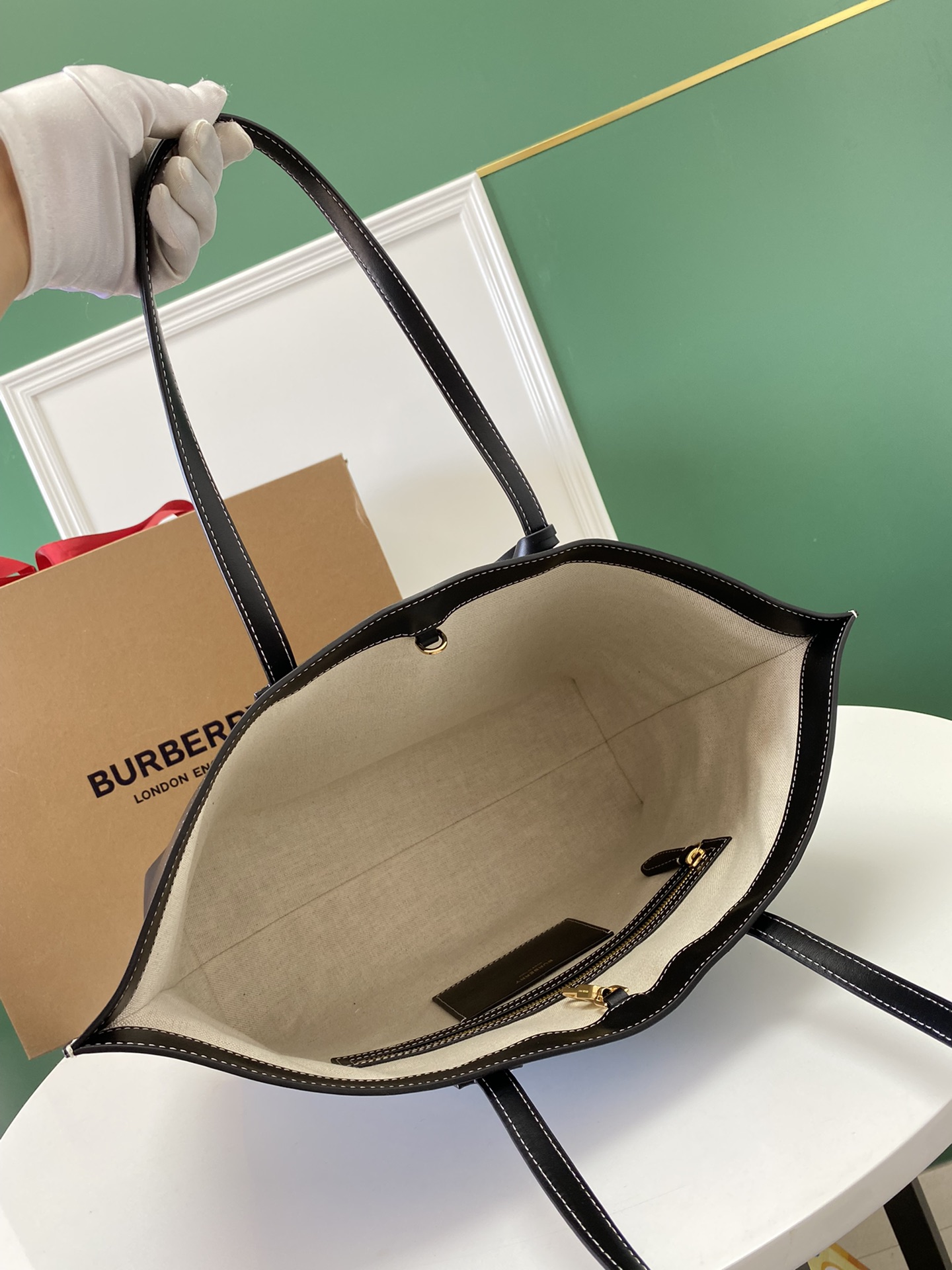 B*urberry Bag Top Quality 34*14*28CM