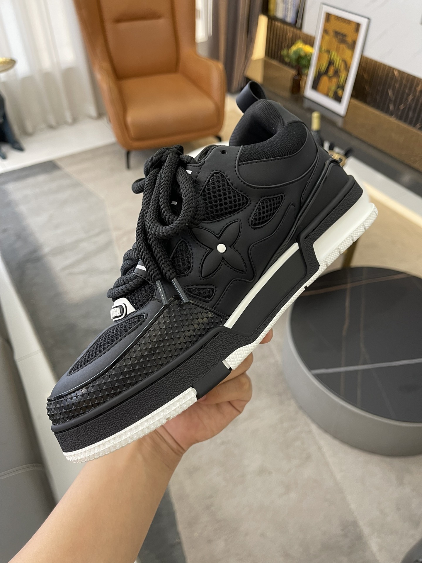 Men Women L*ouis V*uitton Top Sneakers