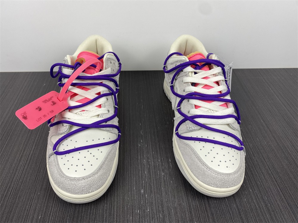 from O*ff-W*hite x Nike Dunk Low