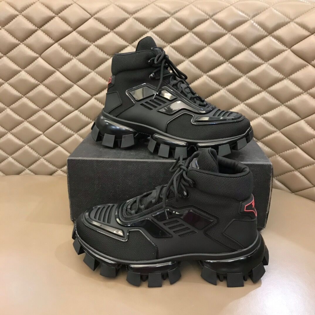 Men Women P*rada Top Sneaker